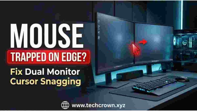 Configuring display alignment and how to fix mouse getting stuck between monitors