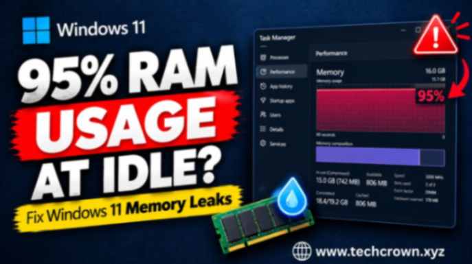 Tracing non-paged pool memory leak in Windows 11 Task Manager