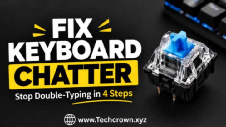 Diagnostic steps to fix mechanical keyboard key chatter
