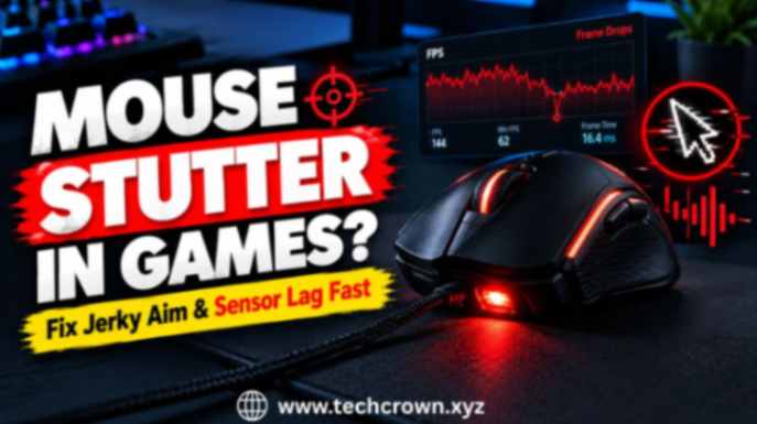Testing optical sensor and how to fix mouse stuttering in games